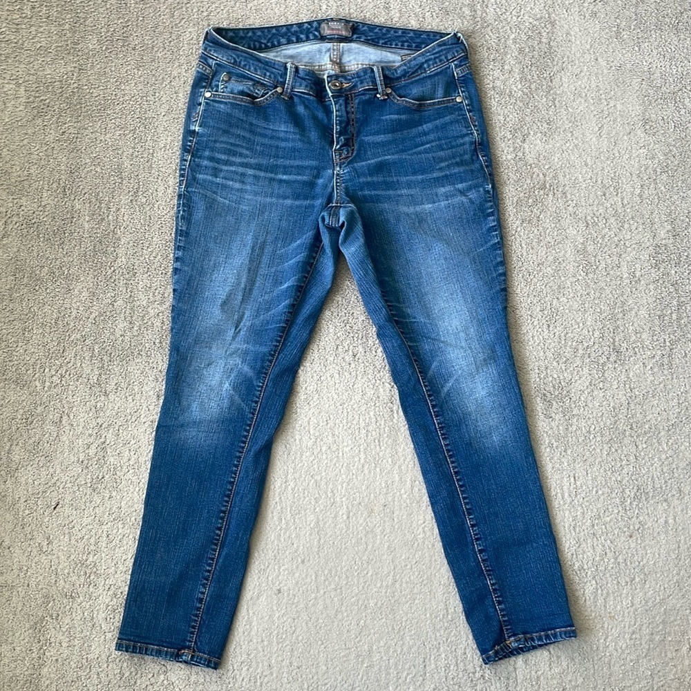 VGC Torrid Boyfriend Straight Jeans - Medium Wash - Size 12R